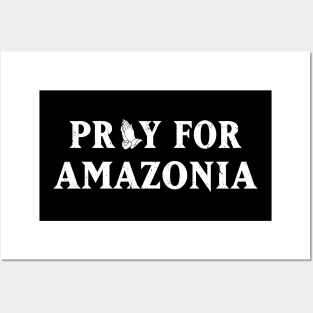 Pray for Amazonia T-shirt Posters and Art